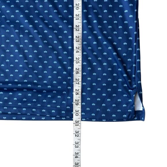 Pro Tour Golf Polo XXL Mens Blue Bus Short Sleeve Casual Active Resort Wear - Picture 9 of 12